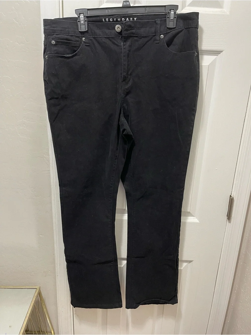 Ashley Stewart Black Bootcut Jeans - Legendary Collection